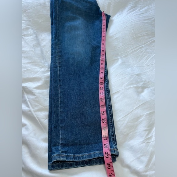 Everlane Jeans Mens 35x30 Blue Denim Slim Fit Straight Leg Stretch - Picture 5 of 8